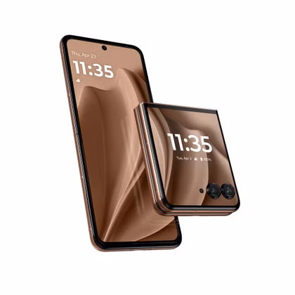 2025_razr+_PANTONE Mocha Mousse_PDP Αντίγραφο Hero