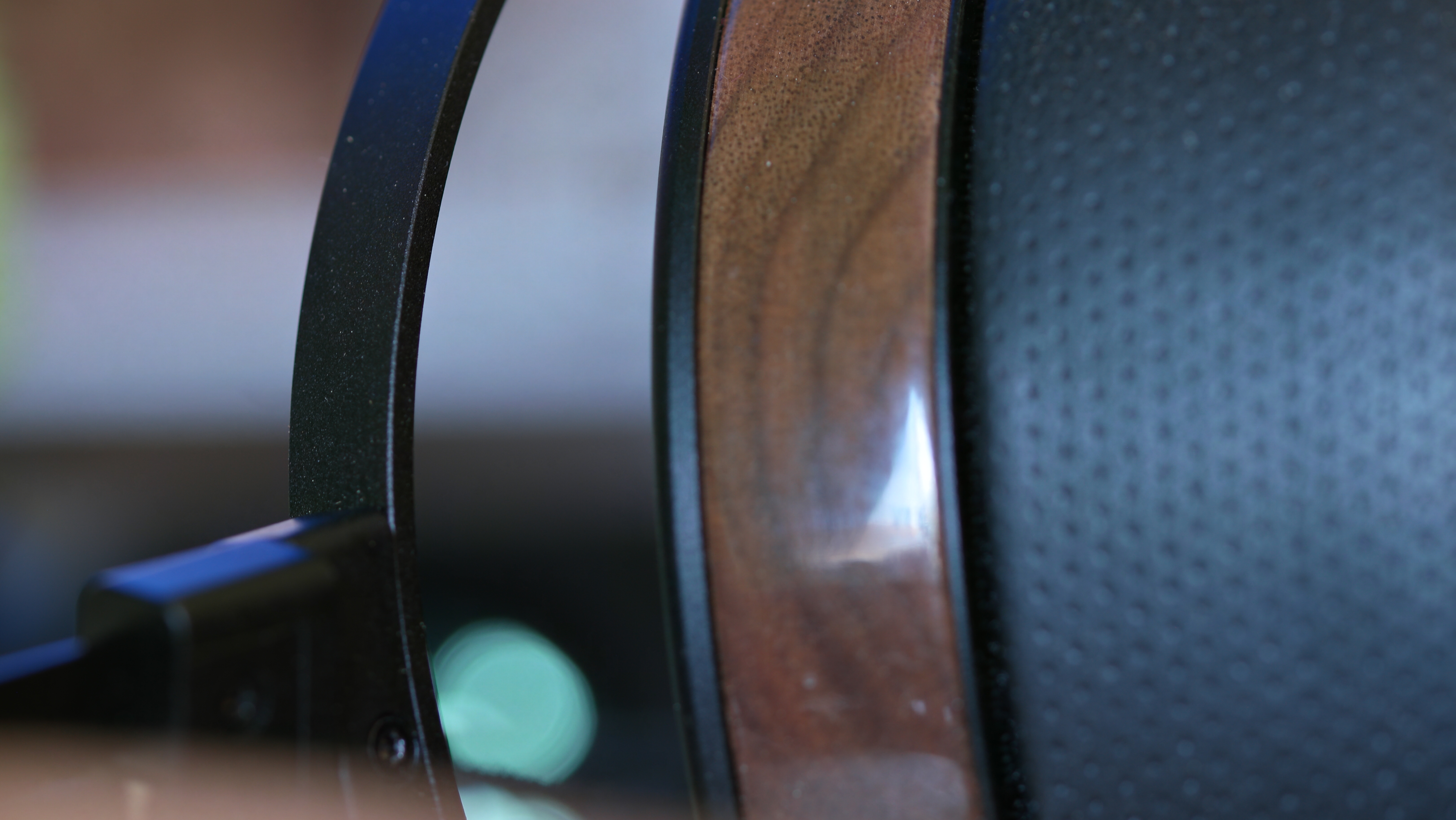 Ακουστικά Fosi Audio i5 Εξαρτήματα από ξύλο καρυδιάς και δέρμα