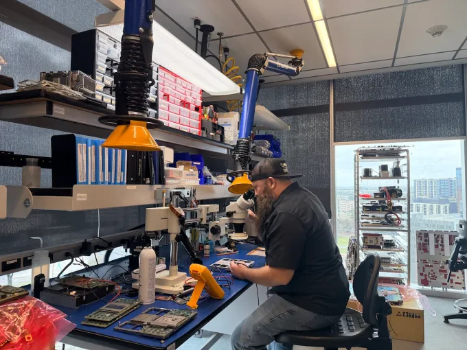 ASW Chip tour welding station