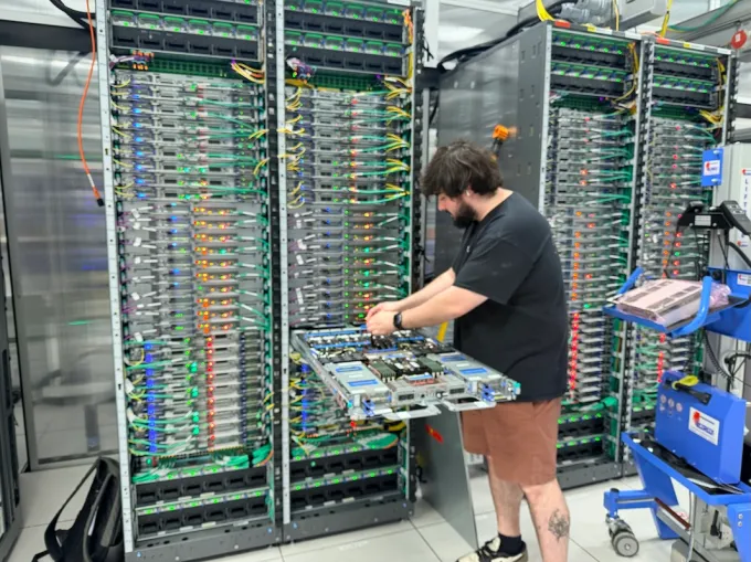 AWS Austin chip lab tour data center