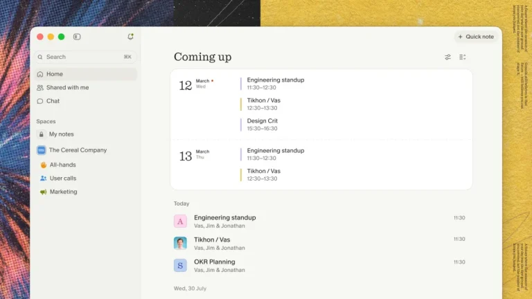Η Granola συγκεντρώνει 125 εκατομμύρια δολάρια, αγγίζει την αποτίμηση 1,5 δισεκατομμυρίων δολαρίων καθώς επεκτείνεται από σημειωματάριο συσκέψεων σε εφαρμογή τεχνητής νοημοσύνης για επιχειρήσεις