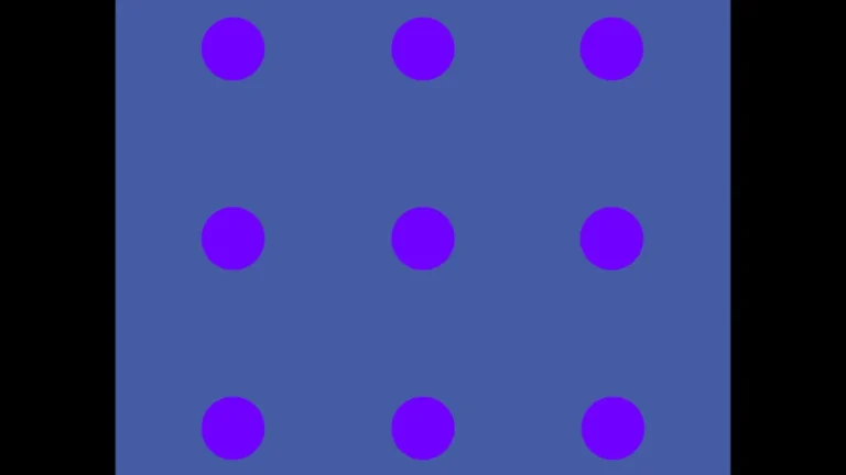 Πόσες μπλε κουκκίδες βλέπετε; Νέα οπτική ψευδαίσθηση ξεγελάει τον εγκέφαλο.