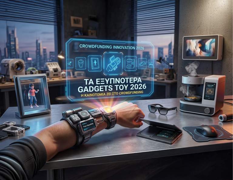 Από ολογραφικές κορνίζες μέχρι ρομπότ-σεφ: Το crowdfunding αλλάζει την καθημερινότητά μας