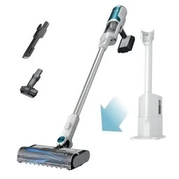Shark Clean & Empty Cordless Stick Vacuum with HEPA Filter (Λευκό, BU3521)