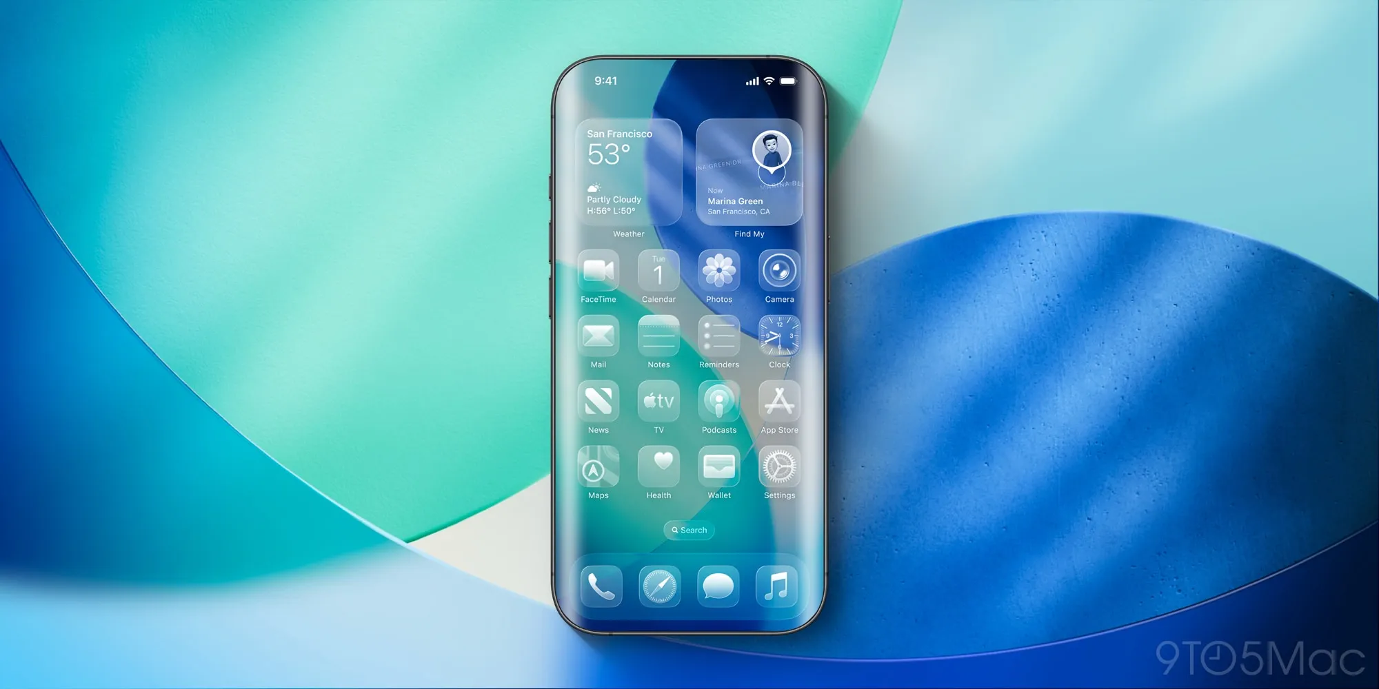 Έννοια της 20ης επετείου του iPhone