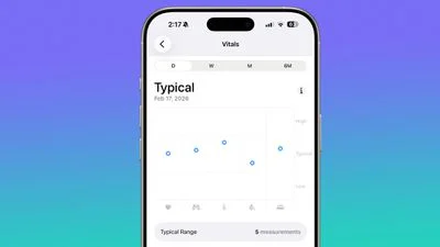 ios 26 4 vitals app οξυγόνο αίματος