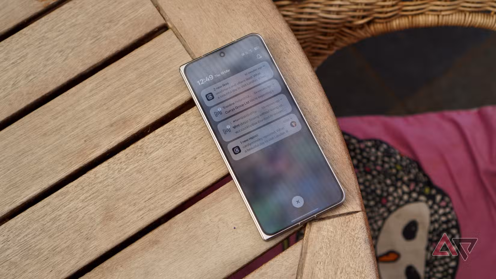 Notifications on the Oppo Find N6