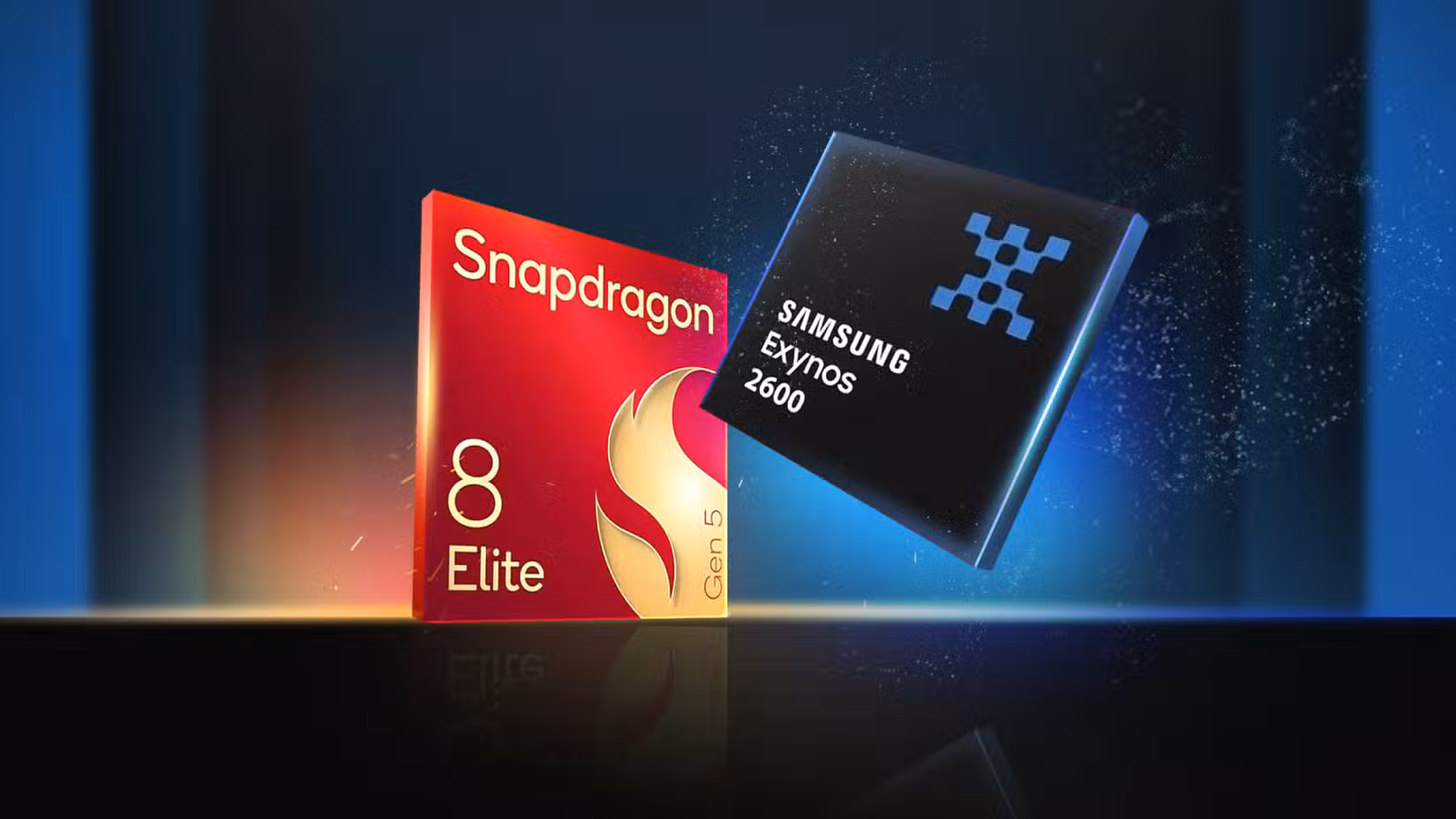 Βασική εικόνα των επεξεργαστών Snapdragon 8 Elite Gen 5 έναντι Exynos 2600