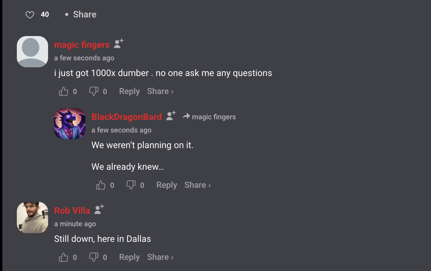 Σχόλια Downdetector