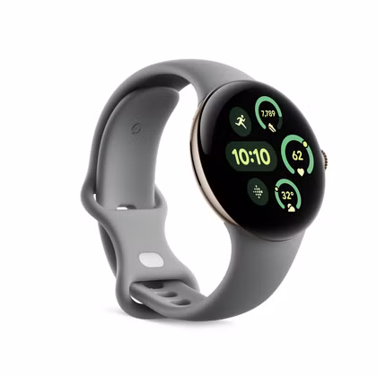 Google Pixel Watch 3 σε λευκό φόντο