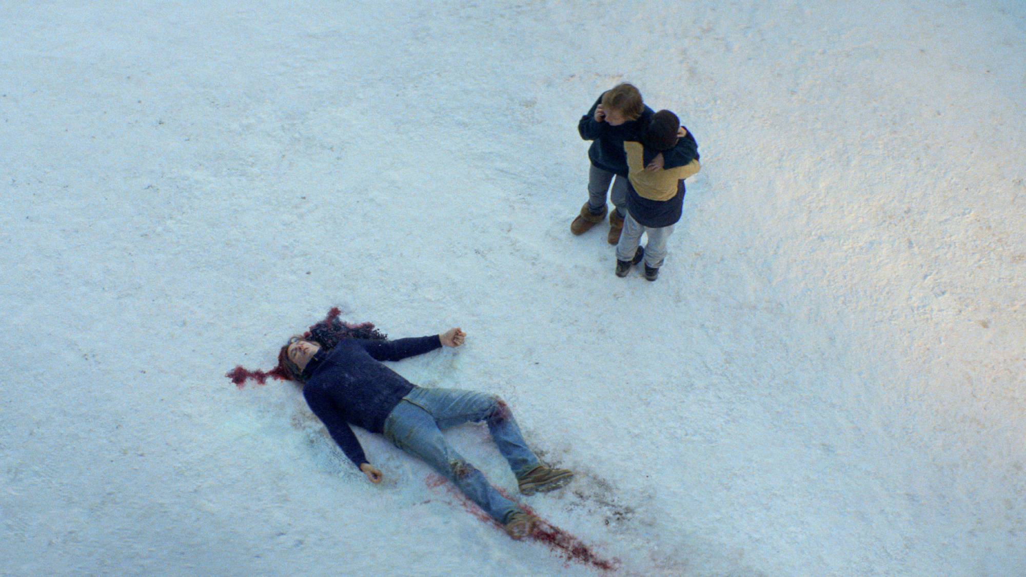 Samuel Theis ως Samuel Maleski, Sandra H&uuml;ller ως Sandra Voyter και Milo Machado-Graner ως Daniel Maleski στο "Ανατομία μιας πτώσης"