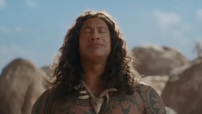 Χλευασμό προκαλεί η εμφάνιση του Dwayne 'The Rock' Johnson ως Maui στο live-action 